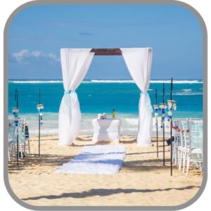 Salón de eventos y lugares para fiestas- Bodas en la playa