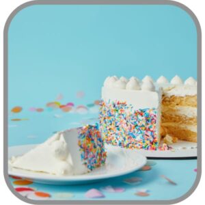 Alimentos y Bebidas para eventos - Pasteles y postres